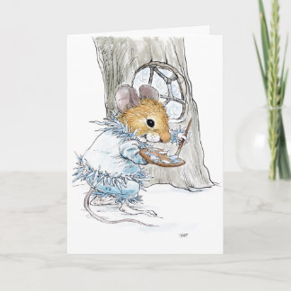 Jack Frost Mouse greeting card