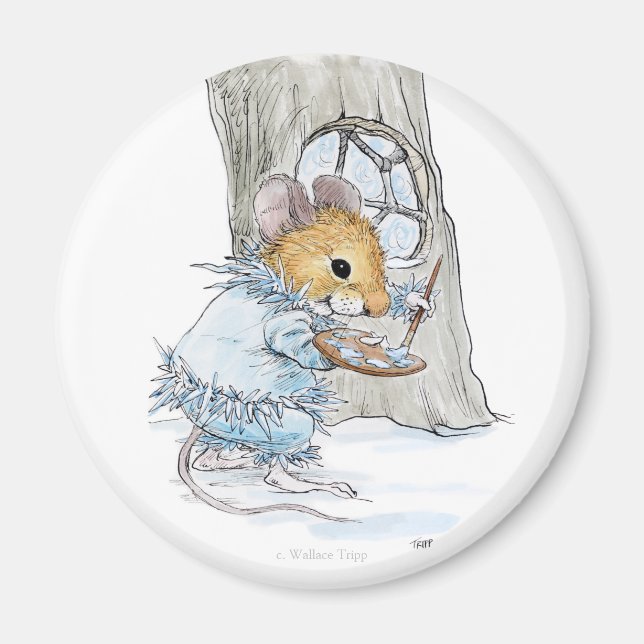 Jack Frost Mouse magnet (Front)