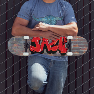 Jack Graffiti Custom Personalised Skateboard