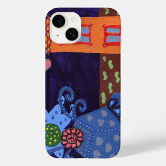 jack in the box flower Case-Mate iPhone 14 case