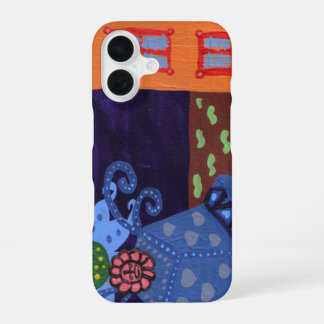 jack in the box flower iPhone 16 case