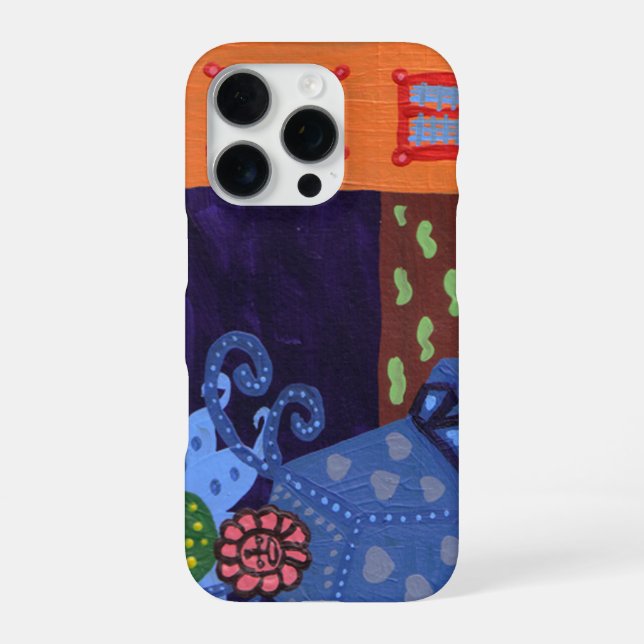 jack in the box flower iPhone case (Back)