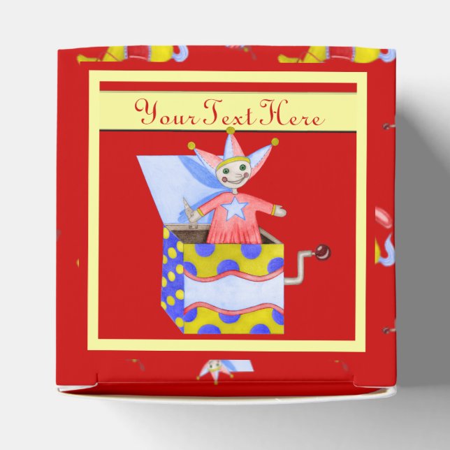 Jack-in-the-Box - Traditional Toys (Primary Colour Favour Box (Top)