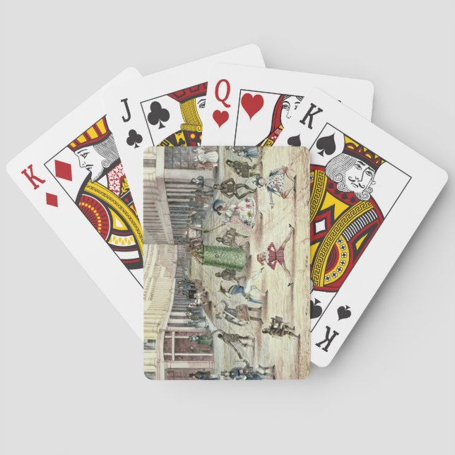 Jack in the Green, May Day Celebrations of the Chi Playing Cards (Back)