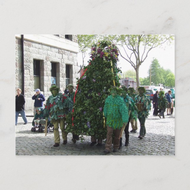 Jack-in-the-Green Postcard - Bristol (Front)