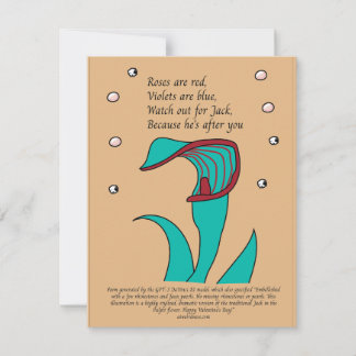 Jack-in-the-pulpit AI-generated card