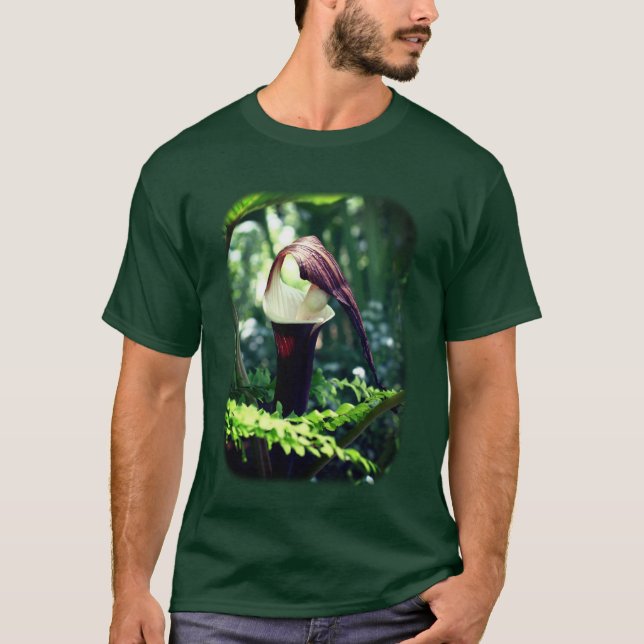 Jack In The Pulpit Flower Nature  T-Shirt (Front)