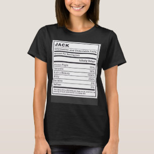 Jack Information and Undeniable Facts T-Shirt