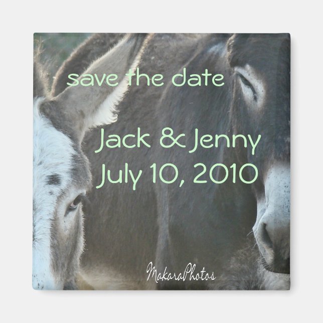 Jack & Jenny-customise Magnet (Front)