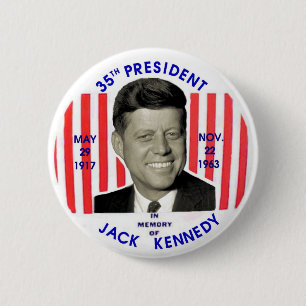 Jack Kennedy Memorial Button