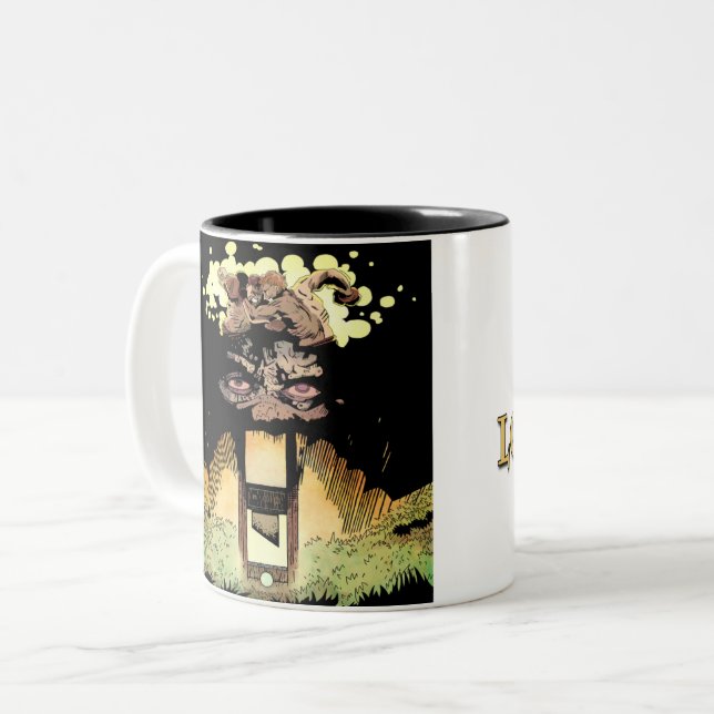 Jack London coffee mug (Front Left)