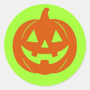 Jack O Classic Round Sticker