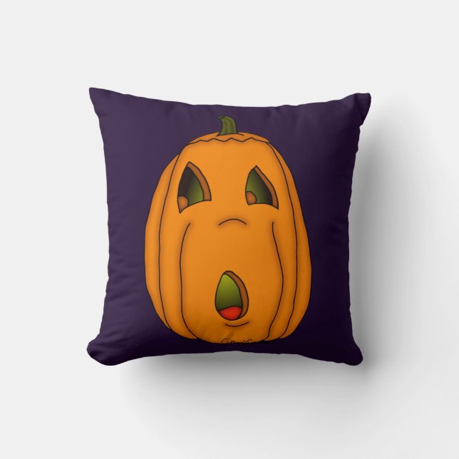 Jack o' Lantern 2© Cushion (Front)