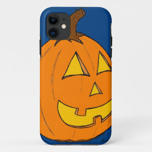 Jack o' Lantern Blue iPhone 5 Case