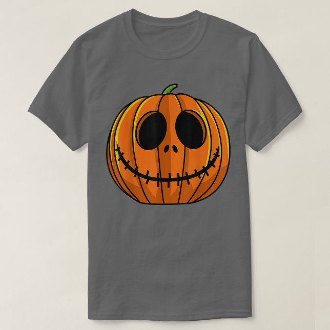 Jack O Lantern Clean Fun Halloween Pumpkin Party C T-Shirt (Design Front)