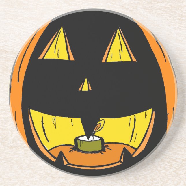 Jack o' Lantern Coaster (Front)