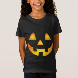 Jack O Lantern Creepy Pumpkin Face Halloween T-Shirt