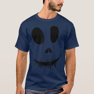 Jack-O-Lantern Creepy Pumpkin Monster Face Hallowe T-Shirt