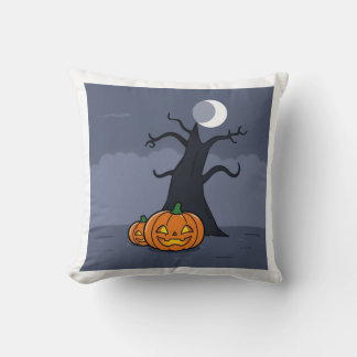 Jack-o'-Lantern Cushion
