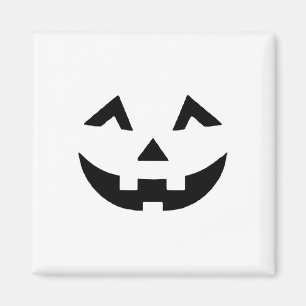 Jack O Lantern Face Pumpkin Eyelashes Hallowen Cos Magnet