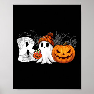 Jack O Lantern Ghost Boo Halloween Costumes Boy Gi Poster