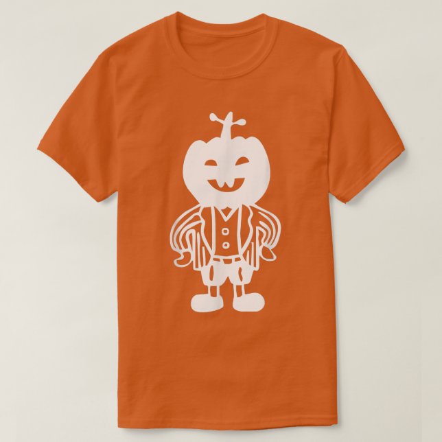 Jack O Lantern Guy  T-Shirt (Design Front)
