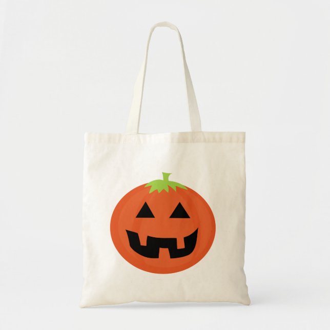 Jack o' Lantern Halloween Bag (Front)