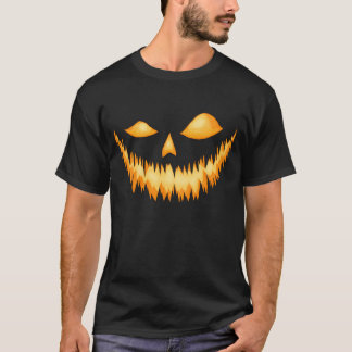 Jack O Lantern In The Dark With An Evil Grin 2 T-Shirt