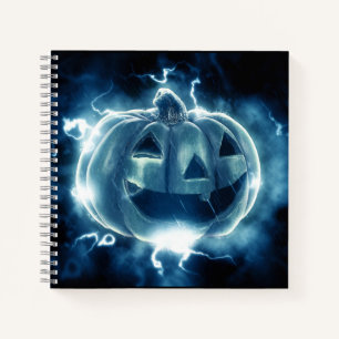 jack-o-lantern in the rain notebook