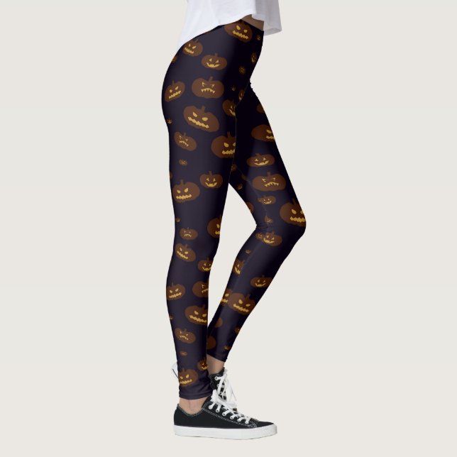 Jack O Lantern Leggings (Right)