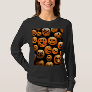 Jack-O-Lantern Long Sleeve T-Shirt