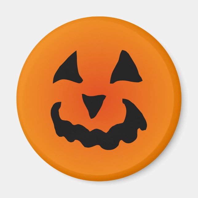 Jack-o-Lantern Magnet (Front)