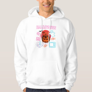 Jack-O’-Lantern Neon Halloween Clothes Unisex Hoodie