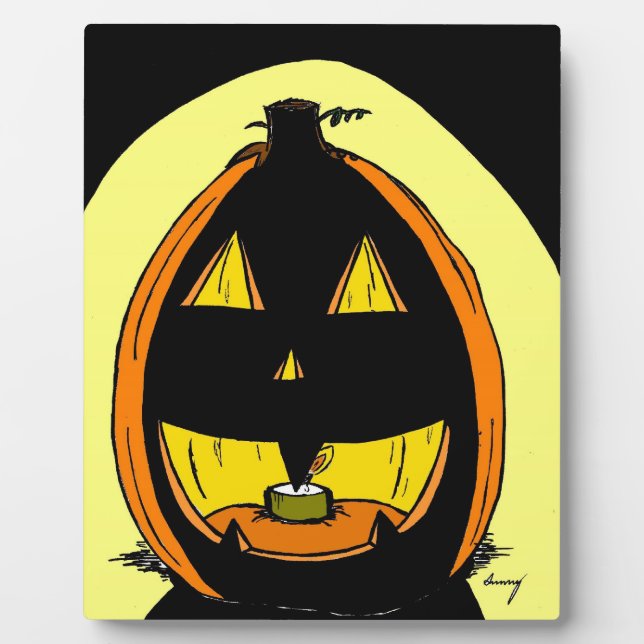 Jack o' Lantern Plaque (Front)