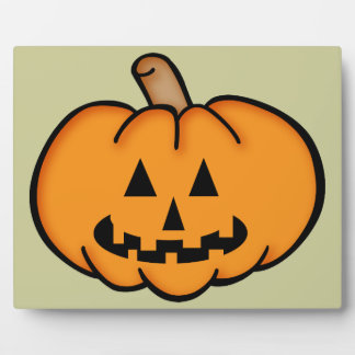 Jack O Lantern Plaque