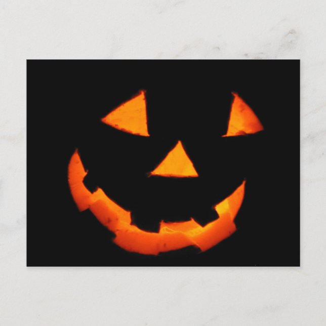 Jack-o'-Lantern postcards (Front)