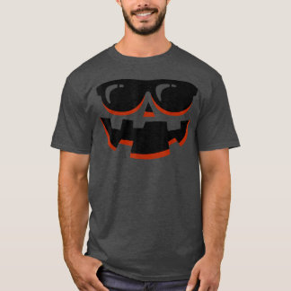 Jack-O-Lantern Pumpkin Boys Girls Halloween Costum T-Shirt
