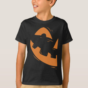 Jack-o-lantern Pumpkin Face Halloween Matching Cou T-Shirt