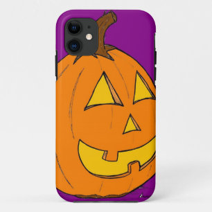 Jack o' Lantern Purple iPhone 5 Case