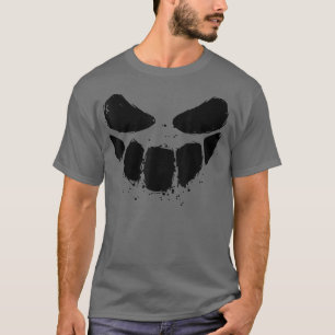 Jack O Lantern Scary Carved Pumpkin Face 1268 T-Shirt