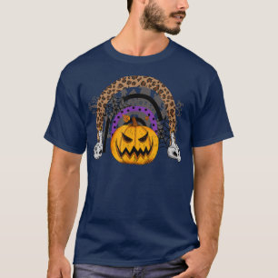 Jack O Lantern Scary Carved Pumpkin Face Halloween T-Shirt