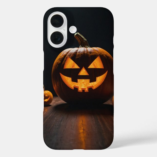 Jack-o’-Lantern Silhouette Case-Mate iPhone Case (Back)