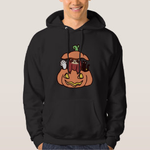 Jack O Lantern Sloth Hoodie
