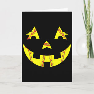 Jack O Lantern Softll Halloween Costume Mom Women Card