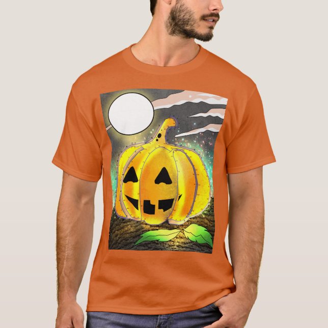 Jack O Lantern  T-Shirt (Front)