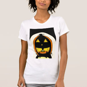 Jack o' Lantern Womens Casual Scoop T-Shirt