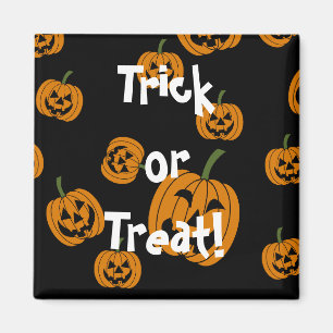 Jack O' Lanterns background Magnet