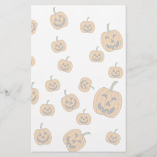 Jack O' Lanterns background Stationery