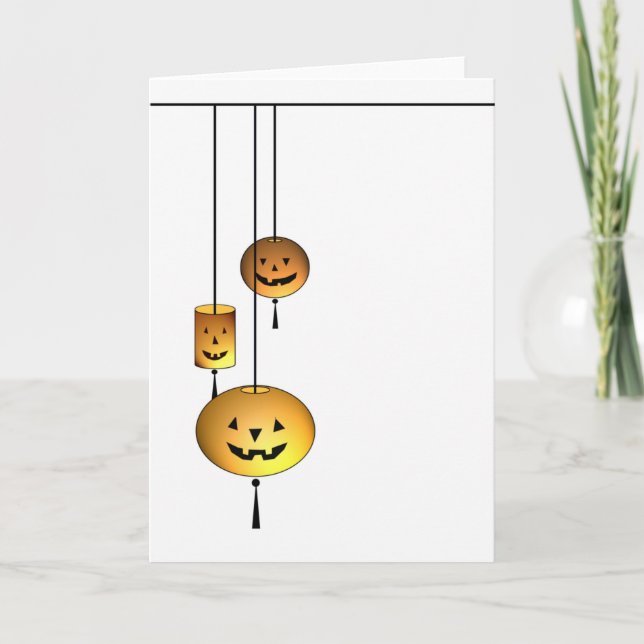 Jack O' Lanterns Card (Front)