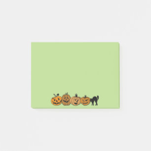 Jack-'o'-lanterns Post-it Notes